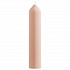 Свеча декоративная бежево-розового цвета из коллекции Edge, 25,5 см