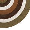 Изображение товара Ковер из хлопка Target коричневого цвета из коллекции Ethnic, Ø90 см
