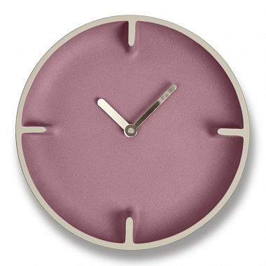 картинка Часы настенные Wait, Ø28 см, розовые от магазина Одежда+