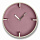 Часы настенные Wait, Ø28 см, розовые