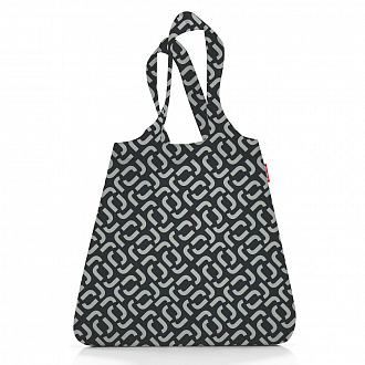 Изображение товара Сумка складная Mini maxi shopper signature black