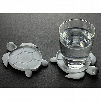 Изображение товара Подставка под стаканы Save Turtle, серая