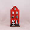Изображение товара Фигура декоративная Шведский домик, 15,2 см, красный