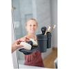 Изображение товара Стакан для зубных щеток на присоске Loop, Organic, темно-серый