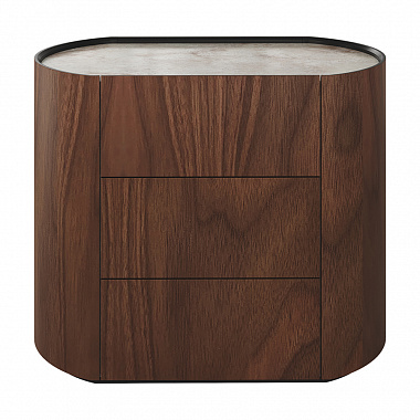 Комод Lagom, 90х51х72,2 см, орех/камень, анонс элемента