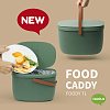 Изображение товара Контейнер для пищевых отходов Foody, 7 л, зеленый