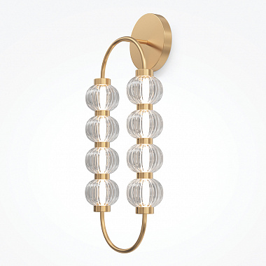 картинка Светильник настенный Modern, Amulet, 27,8х14,5 см, золотой от магазина Одежда+