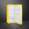 Изображение товара Холодильник однодверный Smeg FAB28RYW5, правосторонний, желтый