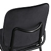 Изображение товара Набор из 2 стульев Ror, Double Frame, велюр, черный /черный