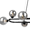 Изображение товара Светильник подвесной Modern, Globos, 8 ламп, 38х100х162 см, черный