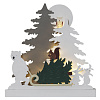Изображение товара Декорация рождественская Forest Friends, 10 LED ламп, 38х37 см