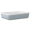 Изображение товара Блюдо для запекания Marshmallow, 28,5х21 см, серо-голубое
