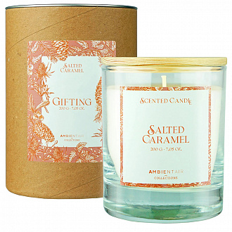 Свеча ароматическая Gifting, Salted Caramel, 40 ч