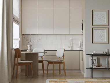 Стул с обивкой Saga, рогожка, бежевый, анонс элемента