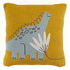 Изображение товара Подушка декоративная Динозавр Toto из коллекции Tiny world 35х35 см