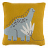 Подушка декоративная Динозавр Toto из коллекции Tiny world 35х35 см