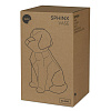 Изображение товара Ваза Sphinx Dog, 23 см, прозрачная