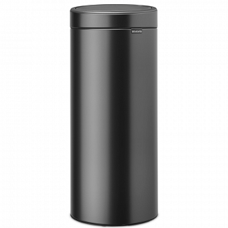 Бак для мусора Brabantia, Touch Bin new, 30 л, темно-серый