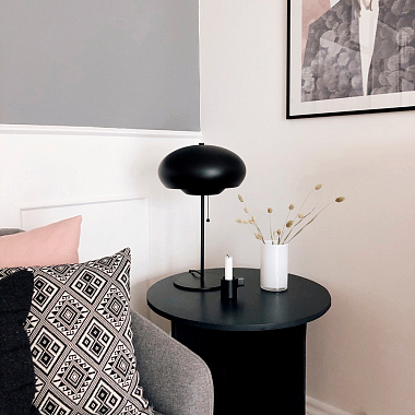 картинка Лампа настольная Champ, 30х50 см, черная матовая от магазина Одежда+