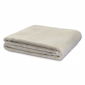 Полотенце банное бежево-серого цвета из коллекции Essential, 70х140 см