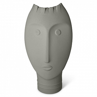 Изображение товара Ваза Moai, 33 см, серая