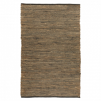 Изображение товара Ковер из джута с орнаментом Зигзаг из коллекции Ethnic, 120х180 см