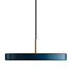 Изображение товара Светильник подвесной Asteria, Ø31х10,5 см, голубой