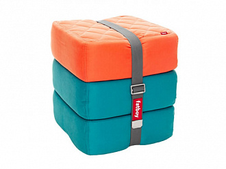 Пуф Baboesjka Orange Aqua
