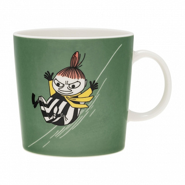 картинка Кружка Moomin Малышка Мю, 400 мл, зеленая от магазина Одежда+