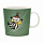 Кружка Moomin Малышка Мю, 400 мл, зеленая