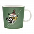 Кружка Moomin Малышка Мю, 400 мл, зеленая