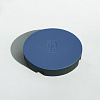 Изображение товара Подставка с беспроводной зарядкой для телефона Shaiba charge, Ø12 см, ясень черный матовый/синяя