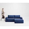 Изображение товара Диван угловой Erwin, 237х172х93 см, сине-фиолетовый