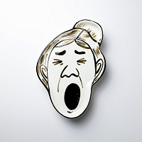 Изображение товара Тарелка Бабушка, 26х18 см