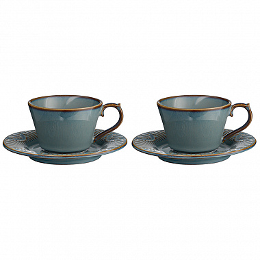 картинка Набор кофейных пар Antique, 125 мл, 2 шт. от магазина Одежда+