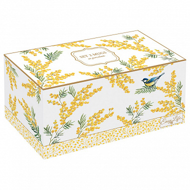 картинка Набор кружек Mimosa, 350 мл, 2 шт. от магазина Одежда+