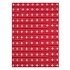 Изображение товара Плед из хлопка с новогодним рисунком Frostwork из коллекции New Year Essential, 130x180 см