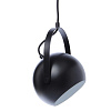 Изображение товара Лампа потолочная Ball с подвесом, Ø40 см, черная матовая