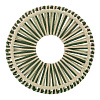 Изображение товара Корзина плетеная Dholak Grey из коллекции Ethnic, размер S