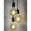 Изображение товара Светильник подвесной Oslo с 3-мя лампочками, черный