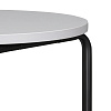 Изображение товара Столик кофейный Ror, Ø50 см, черный/серый