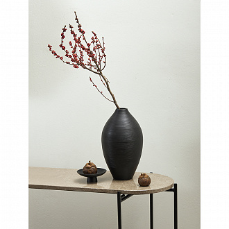 Изображение товара Ваза для цветов Gress, 30 см, черная