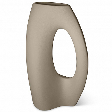 картинка Ваза Abbraccio, 36 см, серо-коричневая от магазина Одежда+