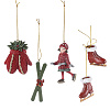 Изображение товара Набор ёлочных украшений Heritage Holidays из коллекции New Year Essential, 5 шт.