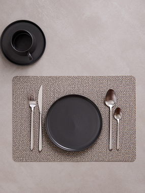 Салфетка сервировочная Chelsea, 43х30 см, серая, анонс элемента