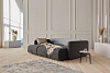 Изображение товара Диван-кровать Vogan с ножками Black, 218х120/160х79 см