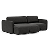 Изображение товара Диван-кровать Vogan с ножками Black, 218х120/160х79 см