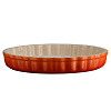 Изображение товара Форма рифленая для выпечки Le Creuset, каменная керамика, Ø24 см, оранжевая