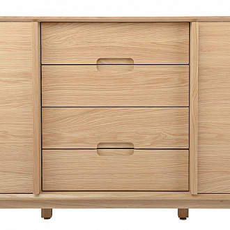 Изображение товара Комод Unique Furniture, RHO, 3 секции, 160х45х80,1 см