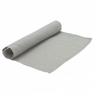 Изображение товара Салфетка сервировочная из стираного льна серого цвета из коллекции Essential, 45х45 см